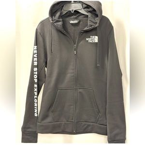 NORTH FACE • size M • black zip up hoodie • extra loved • $8